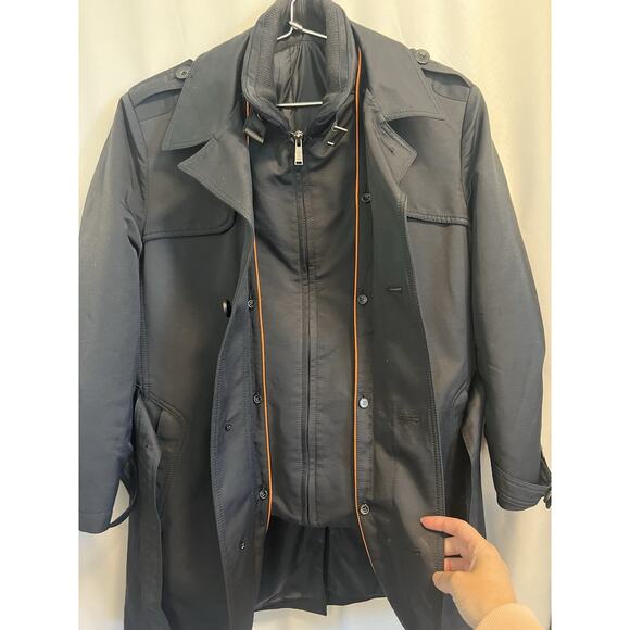 Kinloch 2 | Made in Scotland | Trench Belted Button Zip 3 In 1 Coat- Rare Find! - Picture 6 of 15